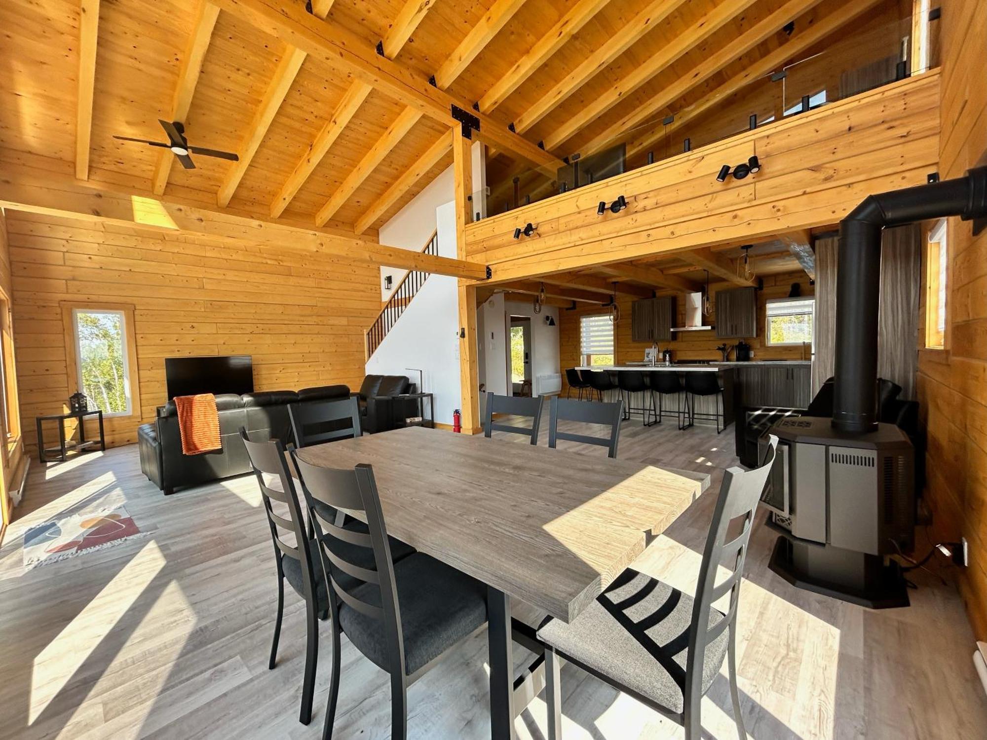 Chalets Domaine Otis Saint-Felix-d'Otis Luaran gambar