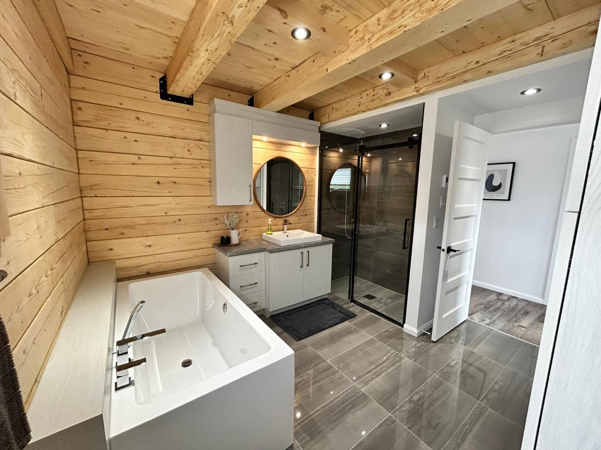 Chalets Domaine Otis Saint-Felix-d'Otis Luaran gambar